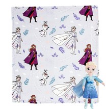 Northwest Frozen 2 Friends in Leaves Character Hugger Pillow &amp; Silk Touch Throw  - £51.40 GBP