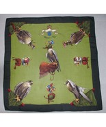 Hermes Cashmere/Silk Scarf - Vintage Chasse a Vol - Henri de Linares - RARE - $614.10 CAD