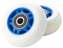2 BLUE Replacement Wheels for Razor Mini Ripstik RIPSTER DLX 68mm with A... - £34.54 GBP