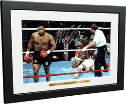 Kitbags And Lockers Michael Spinks Vs. Mike Tyson &#39;91 Second Knockout&#39; 12X8 A4 - £57.48 GBP