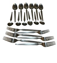 SRI Stanley Roberts Cortina Stainless Flatware Japan 18 Piece Service - £49.68 GBP