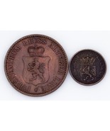 German States 2-Coin Lot, 1868 3-Pfennig 1870 1-Kreuzer - $70.49 CAD