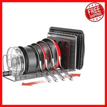 Versatile Expandable Kitchen Organizer - Protects Cookware with No-Tool ... - $38.79
