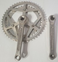 Vintage Sugino Maxy Crank Set 165mm 3 Bolt 50/40T Square Forged - €30,30 EUR