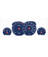 BMW e31 the 8 series Cluster Face (MPH and KM available) AC Schnitzer Blue - $122.73 CAD