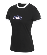 Nike NSW Ringer T-shirt Women&#39;s Sports Tee Casual Top Asia-Fit NWT HJ687... - $54.81