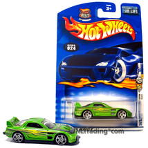 Year 2002 Hot Wheels First Editions 1:64 Die Cast Car #12 - Green Coupe ... - £15.62 GBP