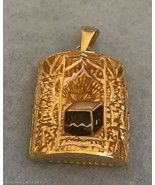 VINTAGE 21 KT GOLD PENDANT MIDDLE EASTERN JEWELRY ENAMELED 9.8 GRAMS - $1,230.25
