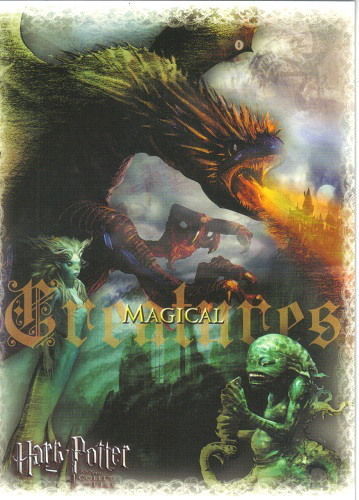 Harry Potter and the Goblet of Fire Magical Creatures Glossy Postcard 2005 NEW - $3.00
