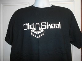 Old School Black Adult Sz Medium M Tee Tshirt T Shirt Game Controller Jo... - £8.53 GBP