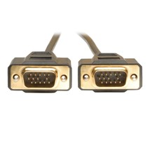 TRIPP LITE P512-015 15-Feet VGA Monitor Gold Cable Molded Shielded HD15 M/M - $26.99