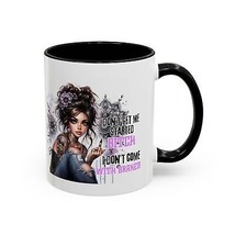 attitude girl  Coffee Mug, Gothic Gift, Empowering Quotes, Unique Drinkw... - £15.27 GBP+