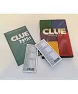 Clue board game pieces rope candlestick game board notebook instructions - $404.85 MXN