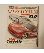 Automobile Magazine February 2004 Mercedes SLR Flat Out in the 207 mph u... - £5.75 GBP
