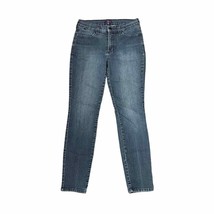 NYDJ Jeans Size 6 Blue Womens Denim Skinny Cotton Blend Stretch Lift Tuck 28X29 - £17.77 GBP