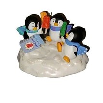 2008 Hallmark Cool Treats Christmas Ornament Penguins With Popsicles  - £7.81 GBP