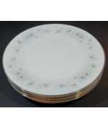 Set of 4 Noritake China Inverness 10 1/2&quot; Dinner Plates 6716 - £31.00 GBP