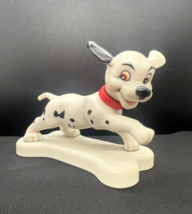 Vintage Dalmatian Dog Disney 101 Dalmatians 2.5” Action Figure Toy On Base - $116.34 MXN