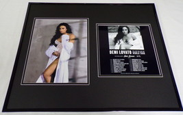 Demi Lovato Framed 16x20 Tell Me You Love Me Concert Poster &amp; Photo Display - £62.02 GBP