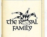 Playbill The Royal Family  Eva LeGallienne Sam Levene Rosemary Harris - £7.74 GBP