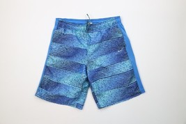 Vtg Nike Boys Large Travis Scott Mini Swoosh Striped Lined Shorts Swim T... - $556.56 MXN