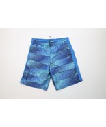 Vtg Nike Boys Large Travis Scott Mini Swoosh Striped Lined Shorts Swim T... - $41.61 CAD