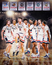 UCONN HUSKIES 2024 NCAA Basketball Champions Poster #1 - $10.88+