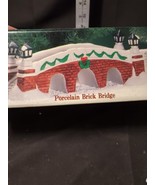Vintage Dickens Keepsake Christmas Village Hand Crafted Porcelain Brick ... - £10.13 GBP