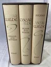 Oscar Wilde : Plays And Poems / Essays And Letters / Stories. Folio Society-3Vol - £127.50 GBP
