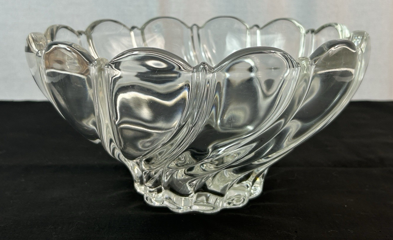 VINTAGE LARGE Heavy Kromex Lazy Serving Bowl  - EXCELLENT CONDITION  !! - $19.80