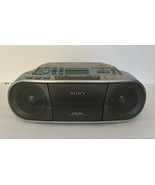 Vintage Sony CFD-S01 Radio, Tape, & CD Mega Bass Boombox For Parts or Repair - $24.74