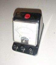 Stansi Fisher Table Top Meter Model 654 44249 - 0-7.5 Amperes AC - £14.93 GBP