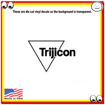 Trijicon Optics Scopes Vinyl Cut Decal Sticker Logo  Hunting Shooting Si... - £4.32 GBP