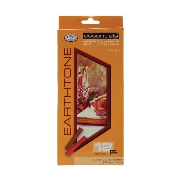 Royal &amp; Langnickel Earth Tone Soft Pastels (12 Piece)  - $18.00