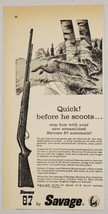 1950&#39;s? Print Ad Stevens 87 Streamlined Automatic .22 Rifles Savage Arms - £11.93 GBP