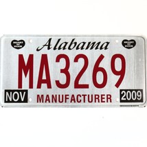 Untagged United States Alabama Heart of Dixie Manufacturer License Plate MA3269 - £13.13 GBP