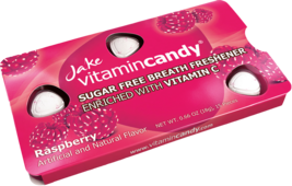 8X Jake Raspberry vitamin candy 18g 0,66OZ 15 pieces in every box - £18.27 GBP