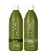 LOMA Hair Care Nourishing Shampoo And Conditioner Duo Liter 33.8 Oz Each - $968.77 MXN