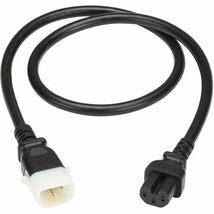 Eaton P018-E03 PDU POWER CORD C15 P-LOCK C14 HEAVY-DUTY 15A 250V 14AWG 3... - $132.14