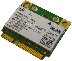 New OEM Dell H006K WiFi Link 5100 512AN_HMW Dual Band Intel vPro a/g/n PCIe Half - £27.96 GBP