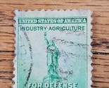 US Stamp For Defense 1c Used Green 899 - $0.94