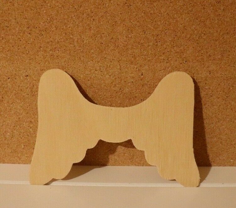 VINTAGE CRAFT Unfinished Angel Wing Natural WOOD - $0.99+