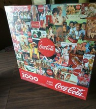 1998 Sealed Coke Puzzle Always Coca Cola 2000 Pc NOS Springbok Signs People - £43.45 GBP