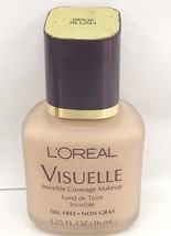 L&#39;Oreal Visuelle Inv.Cov. Makeup/Foundation Oil-Free Beige Blush 1.25oz ... - $9.95