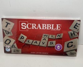 Hasbro Scrabble Board Game Made in the USA Sealed Family Fun - $13.35