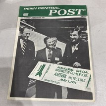 Vintage Penn Central Post Employee Magazine Publication Train Railroad Jun 1971 - £9.48 GBP