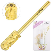3/32&quot; Shank Size -Smooth Top Small Barrel Gold Carbide Nail Drill Bit (5Xc) - £12.53 GBP