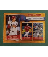 2019 Topps Big League #356 National League NL Steals Leaders Gold Parallel - $1.50