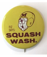 University Minnesota Squash Wash Gophers Football Vintage Pin Button Ros... - £10.79 GBP