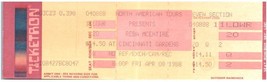 Vintage Reba McEntire Concert Ticket April 8 1988 Cincinnati Ohio Unused - £19.38 GBP